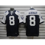 nike nfl jerseys dallas cowboys #8 aikman blue[Elite thankgivings]