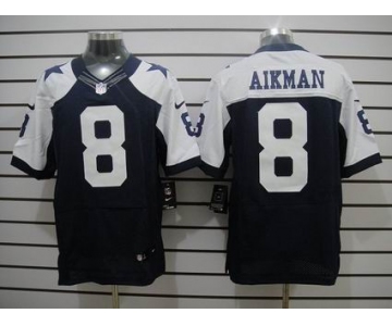 nike nfl jerseys dallas cowboys #8 aikman blue[Elite thankgivings]