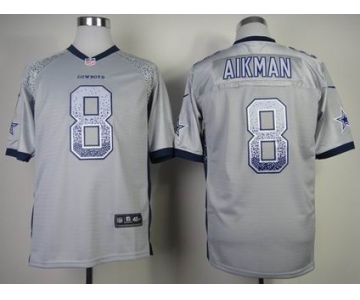 nike nfl jerseys dallas cowboys #8 aikman grey[Elite drift fashion]