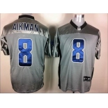 nike nfl jerseys dallas cowboys #8 aikman grey[Elite shadow]