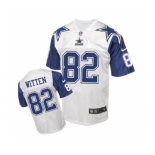 nike nfl jerseys dallas cowboys #82 Jason Witten Throwback white[Elite]