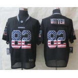 nike nfl jerseys dallas cowboys #82 jason witten black[Elite USA flag fashion]