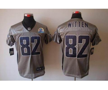 nike nfl jerseys dallas cowboys #82 witten grey[Elite shadow 50th Patch]