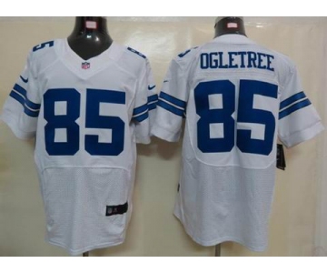 nike nfl jerseys dallas cowboys #85 ogletree white[Elite]