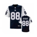 nike nfl jerseys dallas cowboys #88 Dez Bryant Throwback Blue[Elite][Bryant]