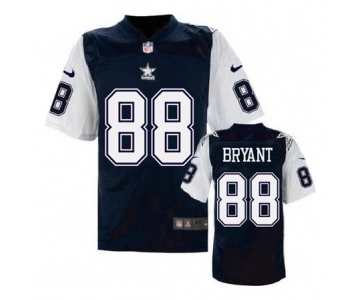 nike nfl jerseys dallas cowboys #88 Dez Bryant Throwback Blue[Elite][Bryant]