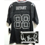 nike nfl jerseys dallas cowboys #88 bryant black[Elite lights out signature]