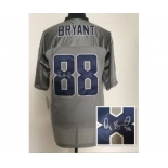 nike nfl jerseys dallas cowboys #88 bryant grey[Elite shadow signature][bryant]