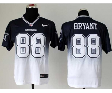 nike nfl jerseys dallas cowboys #88 dez bryant blue-white[Elite drift fashion][second version]