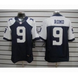 nike nfl jerseys dallas cowboys #9 romo blue(Elite thankgivings)