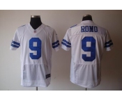 nike nfl jerseys dallas cowboys #9 romo grey white[elite]