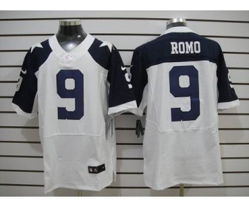 nike nfl jerseys dallas cowboys #9 romo white[Elite thanksgiving]