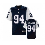 nike nfl jerseys dallas cowboys #94 Randy Gregory Throwback Blue[Elite]