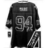 nike nfl jerseys dallas cowboys #94 ware black[Elite lights out signature]