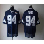 nike nfl jerseys dallas cowboys #94 ware blue[Elite 50th Patch]