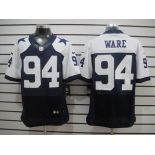 nike nfl jerseys dallas cowboys #94 ware blue(Elite thankgivings)