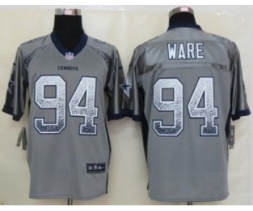 nike nfl jerseys dallas cowboys #94 ware grey[Elite drift fashion]