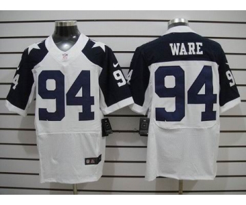 nike nfl jerseys dallas cowboys #94 ware white(Elite thankgivings)