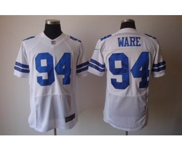 nike nfl jerseys dallas cowboys #94 ware white[elite]