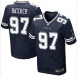 nike nfl jerseys dallas cowboys #97 hatcher blue[Elite]