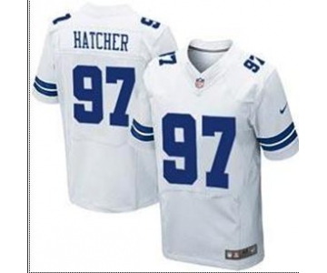 nike nfl jerseys dallas cowboys #97 hatcher white[Elite]