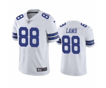 Dallas Cowboys #88 CeeDee Lamb White 2020 NFL Draft Vapor Limited Jersey