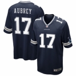 Men Dallas Cowboys #17 Brandon Aubrey Limited Navy Vapor Untouchable Jersey