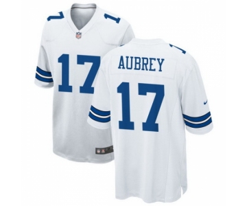 Men Dallas Cowboys #17 Brandon Aubrey Limited white Vapor Untouchable Jersey