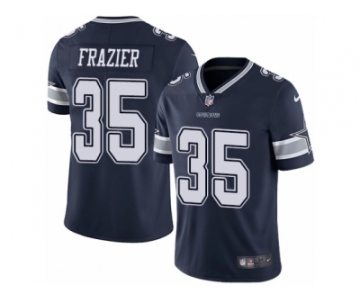 Men Nike Dallas Cowboys #35 Kavon Frazier Navy Blue Team Color Vapor Untouchable Limited Player NFL Jersey