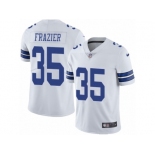 Men Nike Dallas Cowboys #35 Kavon Frazier White Vapor Untouchable Limited Player NFL Jersey