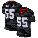 Men Nike Dallas cowboys #55 Vander esch 2020 Nike Camo Salute to Service Limited