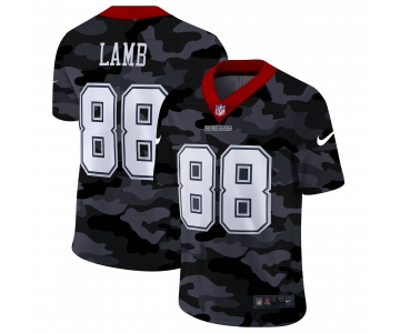 Men Nike Dallas cowboys #88 Lamb 2020 Nike Camo Salute to Service Limited