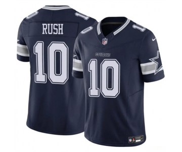 Men's Dallas Cowboys #10 Cooper Rush Navy 2023 F.U.S.E. Vapor Untouchable Limited Football Stitched Jersey