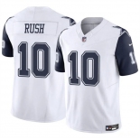 Men's Dallas Cowboys #10 Cooper Rush White 2023 F.U.S.E. Vapor Untouchable Limited Football Stitched Jersey