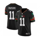 Men's Dallas Cowboys #11 Micah Parsons Black Mexico Vapor Limited Stitched Football Jersey