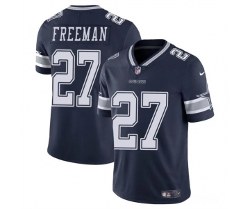 Men's Dallas Cowboys #27 Royce Freeman Navy Vapor Untouchable Limited Football Stitched Jersey