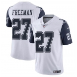 Men's Dallas Cowboys #27 Royce Freeman White Color Rush Limited Football Stitched Jersey