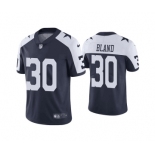 Men's Dallas Cowboys #30 DaRon Bland Navy Thanksgiving Vapor Limited Stitched Jersey