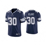 Men's Dallas Cowboys #30 DaRon Bland Navy Vapor Limited Stitched Jersey