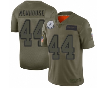 Men's Dallas Cowboys #44 Robert Newhouse Limited Camo 2019 Salute to Service Football Jersey