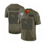 Men's Dallas Cowboys #52 Connor Williams Limited Camo 2019 Salute to Service Football Jersey