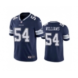 Men's Dallas Cowboys #54 Sam Williams Navy Vapor Limited Stitched Jersey