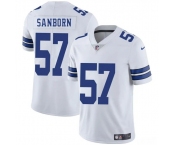 Men's Dallas Cowboys #57 Jack Sanborn White 2025 Vapor Untouchable Limited Football Stitched Jersey