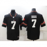 Men's Dallas Cowboys #7 Trevon Diggs Black Mexico Limited Player Jersey