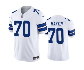 Men's Dallas Cowboys #70 Zack Martin White 2023 F.U.S.E. Limited Stitched Football Jersey