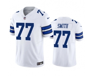 Men's Dallas Cowboys #77 Tyron Smith White 2023 F.U.S.E. Limited Stitched Football Jersey