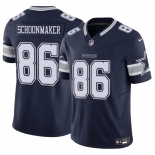 Men's Dallas Cowboys #86 Luke Schoonmaker Navy 2023 F.U.S.E Vapor Untouchable Limited Stitched Football Jersey