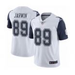 Men's Dallas Cowboys #89 Blake Jarwin Limited White Rush Vapor Untouchable Football Jersey