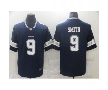 Men's Dallas Cowboys #9 Jaylon Smith Blue Nike Limited Jersey