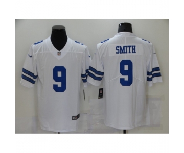 Men's Dallas Cowboys #9 Jaylon Smith White Nike Limited Jersey